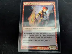 MTG Magic the Gathering FOIL Young Pyromancer M14! - Image 1