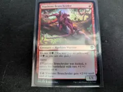 MTG Magic the Gathering FOIL Viashino Branchrider DMU! - Image 1