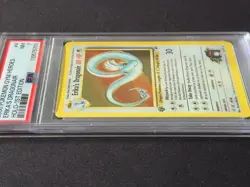 ERIKA'S DRAGONAIR 4/132 1st Edition Gym Heroes Holo Rare 2000 Pokemon Card PSA 7 - Image 4