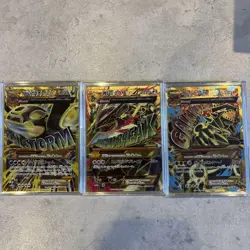 M Rayquaza EX UR, Primal Kyogre EX UR, Primal Groudon EX UR JP Pokemon Card rare - Image 2