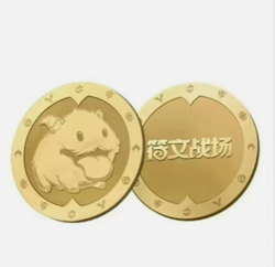 New Eague Of Legends Card Game Chinese Arcane Lol Teemo Promo & Coin Exclusive - Image 2