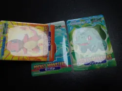 Pokemon Bandai Waterproof Bathroom Menko Card Charmander Squirtle Bulbasaur #27 - Image 2