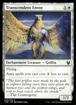 Transcendent Envoy 040/254 Theros Beyond Death MTG Magic the Gathering card - Image 1