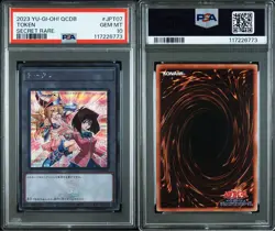 YuGiOh PSA10 Anzu Black Magician Girl Token Secret Rare Collector Card - Image 3
