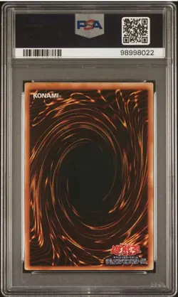 YuGiOh PSA10 Blue Eyes Ultimate Dragon Ultimate Rare Relief Collector Card - Image 2