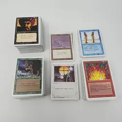 Lot of 340 Vintage Magic The Gathering MTG Revised 3rd Edition Commons (Set A) - Image 1