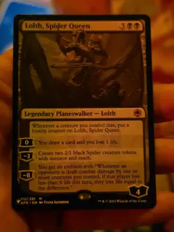 Lolth, Spider Queen Mtg Adventures in the Forgotten Realms - Image 1