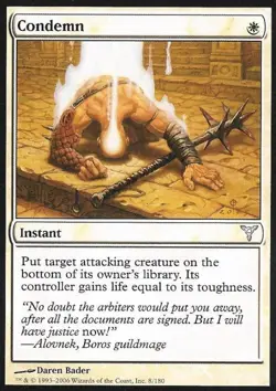 Condemn - Light Play MTG Dissension - Image 1