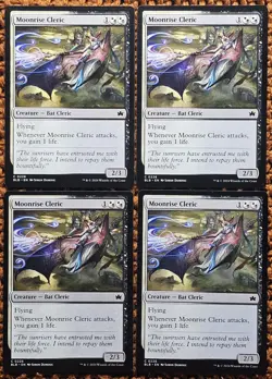 ✨x4 Moonrise Cleric✨ MTG | Bloomburrow | NM/M | C 0226 - Image 1