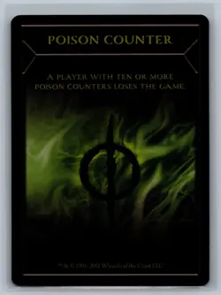 Magic The Gathering New Phyrexia 4x Poison Counter Token MTG TCG CCG Playset - Image 1