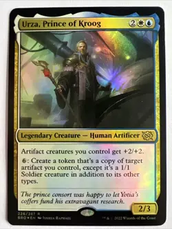 Magic MTG - Urza, Prince of Kroog - MINT/NMINT - EN - FOIL - Image 1