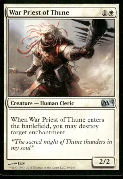 War Priest of Thune M13 MTG Magic the Gathering card - Image 1