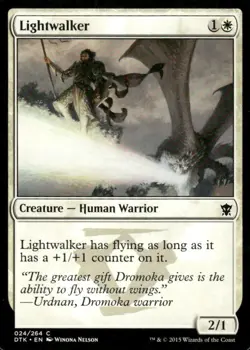 Lightwalker 024/264 Dragons of Tarkir MTG Magic the Gathering card - Image 1