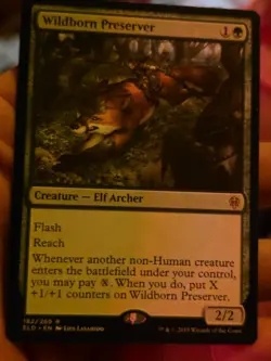 Wildborn Preserver Mtg Throne of Eldraine - Image 1