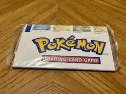 1998 POKEMON Playmat Checklist Poster Shadowless Base Set TCG FACTORY SEALED - Image 1