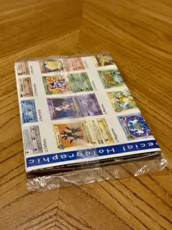 1998 POKEMON Playmat Checklist Poster Shadowless Base Set TCG FACTORY SEALED - Image 4