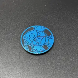 Blue Magikarp Coin 2025 Pokemon TCG S-Chinese Scarlet Violet Official Nintendo - Image 1