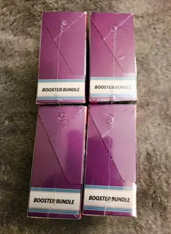 LOT OF 4 Pokemon Scarlet & Violet Destined Rivals Booster Bundle Factory Sealed - Image 2