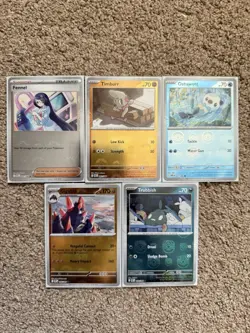 Pokemon White Flare & Black Bolt 4 Pokeball 1 Masterball Bundle - Image 1