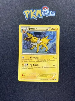 Pokemon TCG Jolteon Dark Explorers 37/108 Regular LP. - Image 1