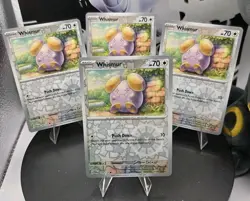 X4 Playset - Whismur 148/182 Sv04: Paradox Rift Reverse Holo - Pokemon - Image 1