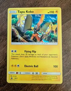 Tapu Koko SM31 - Sun & Moon Black Star Promo Pokemon TCG - Image 1