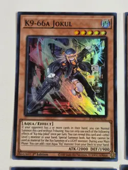 K9 Deck Core Yugioh Justice Hunters Set x22 JUSH 1st Edition Mint (No Izuna) - Image 3