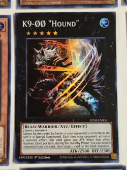 K9 Deck Core Yugioh Justice Hunters Set x22 JUSH 1st Edition Mint (No Izuna) - Image 5