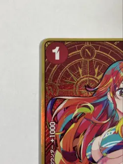 One Piece Card Nami ST01-007 Parallel Gold frame Storage Box THE BEST Japanese - Image 5