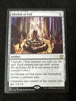 Obelisk of Urd Commander Zendikar Rising #115 MTG Magic The Gathering NM ZNC - Image 1