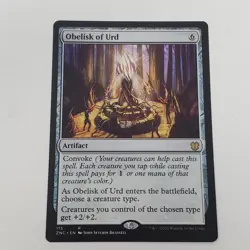 Obelisk of Urd Commander Zendikar Rising #115 MTG Magic The Gathering NM ZNC - Image 1