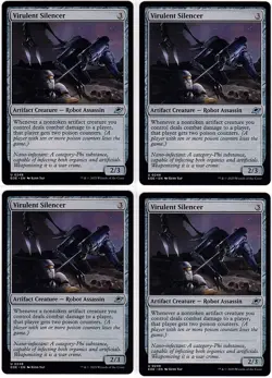 MTG Edge of Eternities Virulent Silencer x 4 (Uncommon) - Image 1