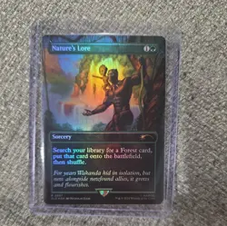 Marvel Secret Lair x MTG Black Panther Rainbow Foil - Image 2