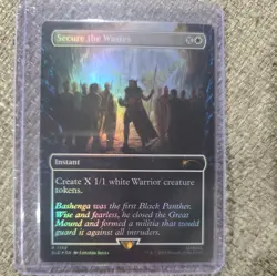 Marvel Secret Lair x MTG Black Panther Rainbow Foil - Image 4