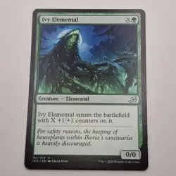MTG: Ivy Elemental 161/274 - Ikoria Lair of Behemoths 2020 Green Uncommon - Image 1