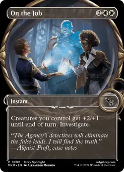 🧙On The Job C 0292 Foil MKM Murder at Karlov Manor Mtg - Image 1