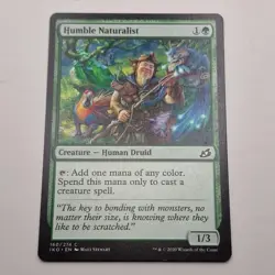 MTG: Humble Naturalist 160/274 - Ikoria Lair of Behemoths 2020 Green Common - Image 1