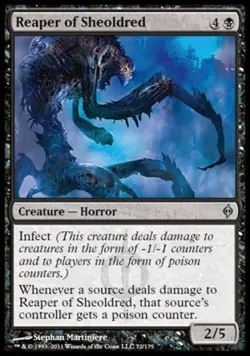 Reaper of Sheoldred - Light Play MTG New Phyrexia - Image 1