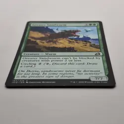 MTG: Greater Sandwurm 157/274 - Ikoria Lair of Behemoths 2020 Green Common - Image 2