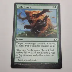MTG: Fully Grown 154/274 - Ikoria Lair of Behemoths 2020 Green Common - Image 1