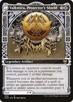 Reidane, God of the Worthy SHOWCASE - 300 - Rare - Kaldheim KHM MTG - Image 2