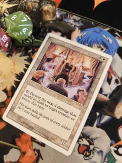 MTG Master Healer 🇬🇧 🟨 Nm 7th Edition Magic the Gathering Rare 2001 White Og - Image 3