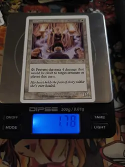 MTG Master Healer 🇬🇧 🟨 Nm 7th Edition Magic the Gathering Rare 2001 White Og - Image 4