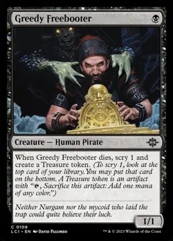 Greedy Freebooter, The Lost Caverns of Ixalan, MTG, Common Card, 0109 - Image 1