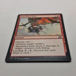 MTG: Shredded Sails 136/274 - Ikoria Lair of Behemoths 2020 Red Common - Image 2