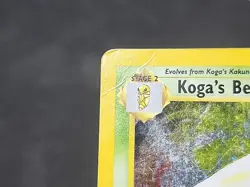 Pokemon Gym Challenge "Koga's Beedrill" 9/132 / Holo Rare / Moderately Played - Image 2