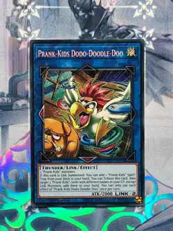 HISU-EN020 Prank-Kids Dodo-Doodle-Doo Secret Rare 1st Edition NM YuGiOh TCG - Image 1