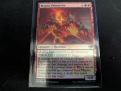 MTG Magic the Gathering FOIL Magma Pummeler VOW! - Image 1