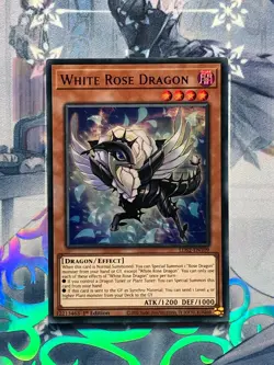 LDS2-EN109 White Rose Dragon 1st Edition Super Rare Near Mint YuGiOh TCG - Image 1