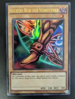 Rechtes Bein der Verbotenen YGLD-DEA18 Ultra Rare DE EX YUGIOH - Image 1